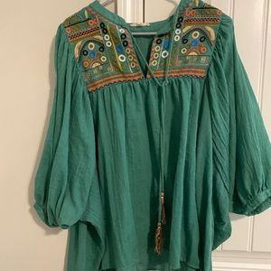 Pants store blouse!
